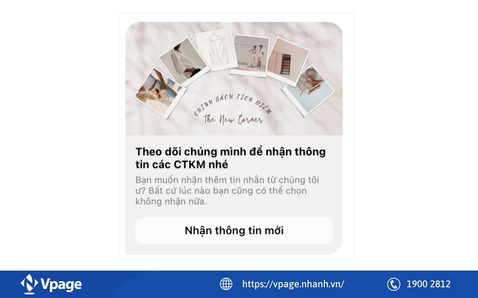 Gửi tin nhắn marketing cho khách hàng